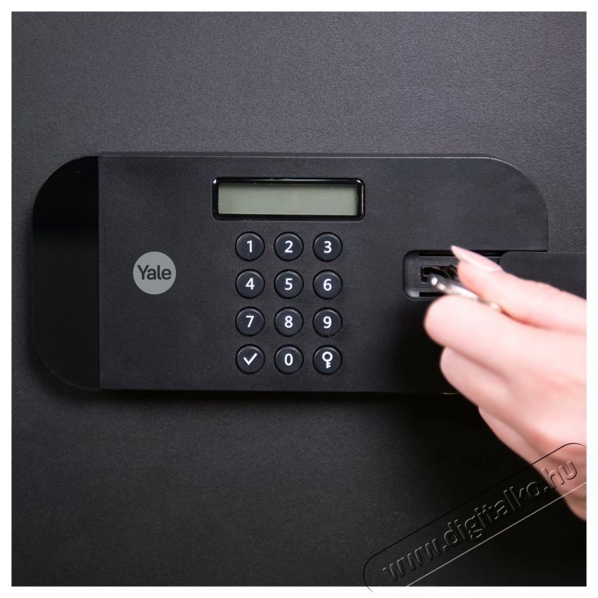 Yale YSFB/200/EB1 Biztons&aacute;gi sz&eacute;f, Ac&eacute;l, 200x350x200 mm, Fekete H&aacute;ztart&aacute;s / Otthon / K&uuml;lt&eacute;r - Biztons&aacute;gtechnika - Kieg&eacute;sz&iacute;tő - 535872