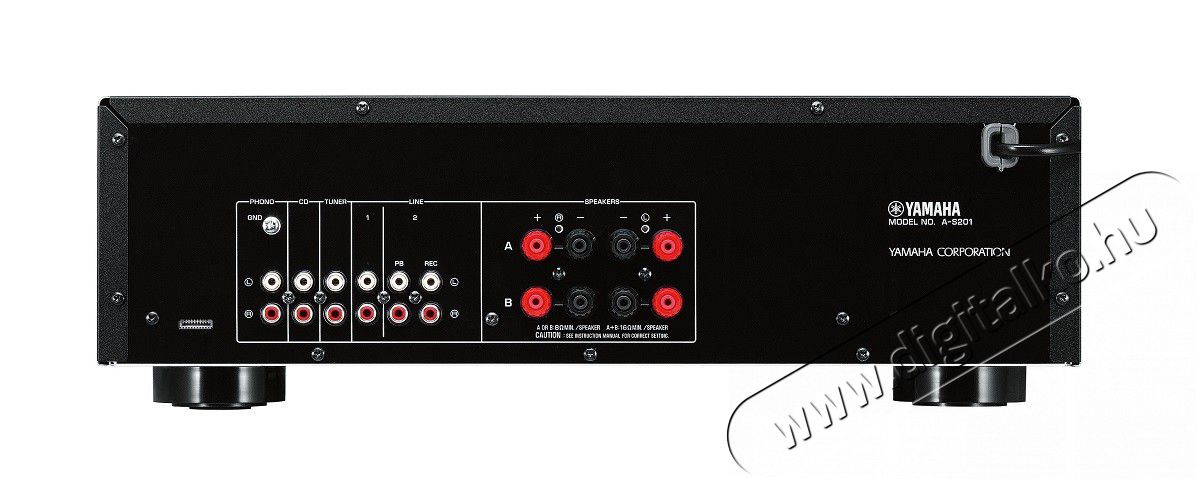 Yamaha A-S201 - fekete Audio-Video / Hifi / Multim&eacute;dia - Hifi - Sztere&oacute; - Sztere&oacute; erős&iacute;tő - 277944