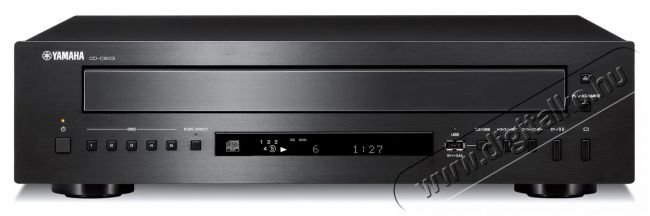 Yamaha CD-C603 BLACK Audio-Video / Hifi / Multim&eacute;dia - CD / DVD / Blu-Ray / Multim&eacute;dia k&eacute;sz&uuml;l&eacute;k - CD lej&aacute;tsz&oacute; - 511563