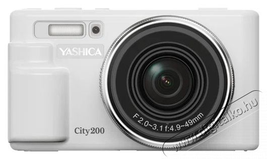 YASHICA City 200 White F&eacute;nyk&eacute;pezőg&eacute;p / kamera - Kompakt f&eacute;nyk&eacute;pezőg&eacute;p - Norm&aacute;l tud&aacute;s&uacute; kompakt - 538063