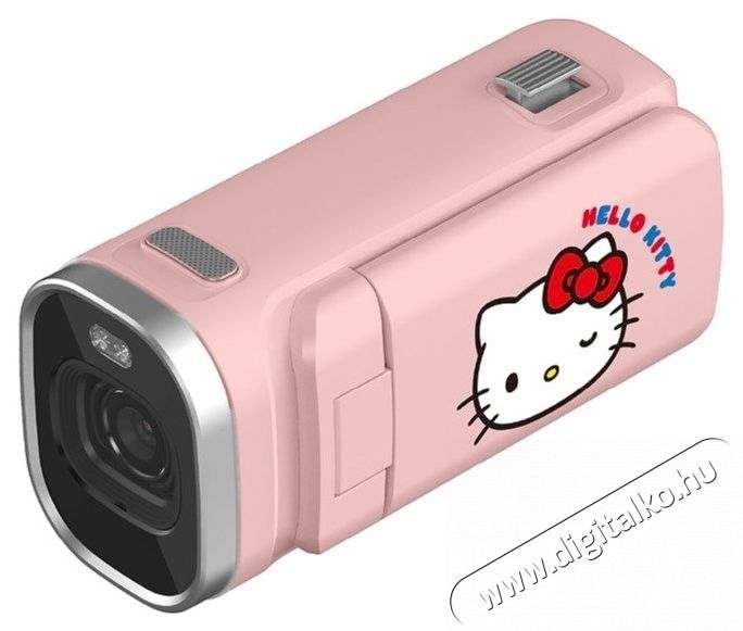 YASHICA Hello Kitty DigiPocket Camcorder - Pink F&eacute;nyk&eacute;pezőg&eacute;p / kamera - Sport kamera - 4K felbont&aacute;s&uacute; - 538069