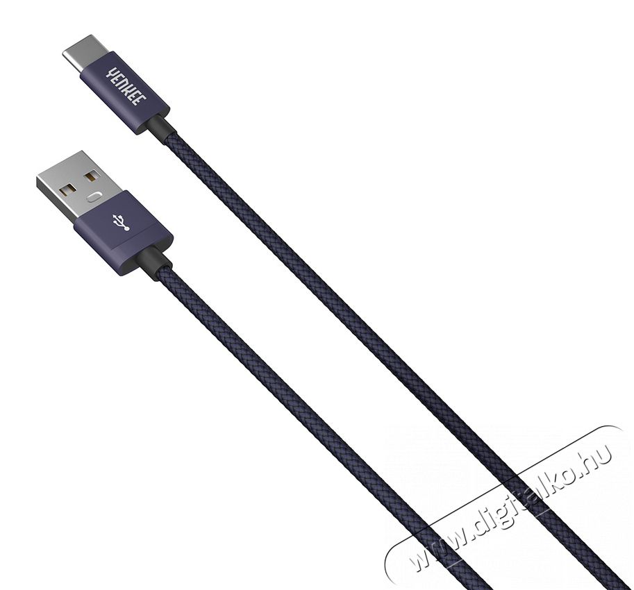 Yenkee YCU 301 BE Type-C USB k&aacute;bel 1m Iroda &eacute;s sz&aacute;m&iacute;t&aacute;stechnika - Sz&aacute;m&iacute;t&oacute;g&eacute;p tartoz&eacute;k - USB k&aacute;bel - 342988