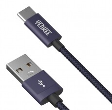 Yenkee YCU 301 BE Type-C USB k&aacute;bel 1m Iroda &eacute;s sz&aacute;m&iacute;t&aacute;stechnika - Sz&aacute;m&iacute;t&oacute;g&eacute;p tartoz&eacute;k - USB k&aacute;bel - 342988
