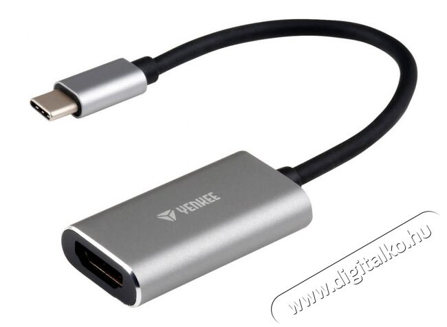 Yenkee YTC 012 USB C / HDMI adapter Tv kieg&eacute;sz&iacute;tők - K&aacute;bel / csatlakoz&oacute; - Csatlakoz&oacute; / eloszt&oacute; / &aacute;talak&iacute;t&oacute; - 349429
