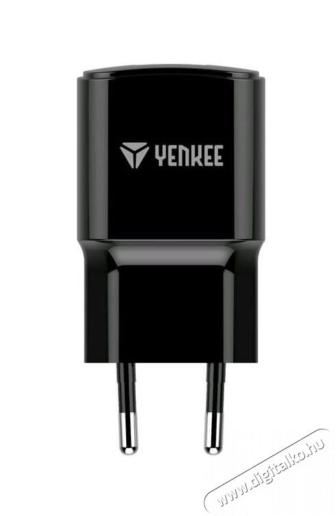 Yenkee YAC 2023BK h&aacute;l&oacute;zati USB t&ouml;ltő - fekete Mobil / Kommunik&aacute;ci&oacute; / Smart - Mobiltelefon kieg&eacute;sz&iacute;tő / tok - H&aacute;l&oacute;zati-, aut&oacute;s t&ouml;ltő - 349392