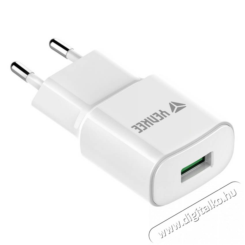 Yenkee YAC 2023 WH H&aacute;l&oacute;zati USB gyorst&ouml;ltő Mobil / Kommunik&aacute;ci&oacute; / Smart - Mobiltelefon kieg&eacute;sz&iacute;tő / tok - H&aacute;l&oacute;zati-, aut&oacute;s t&ouml;ltő - 349393