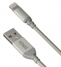 Yenkee YCU 611 SR Lightning adat- &eacute;s t&ouml;ltők&aacute;bel - ez&uuml;st Mobil / Kommunik&aacute;ci&oacute; / Smart - Mobiltelefon kieg&eacute;sz&iacute;tő / tok - K&aacute;bel / &aacute;talak&iacute;t&oacute; - 341281