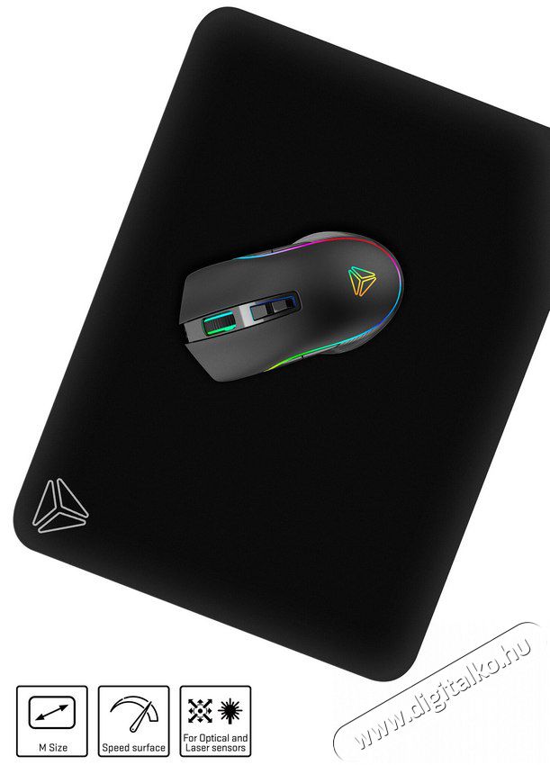 Yenkee YPM 35 SPEED TOP M gamer eg&eacute;rpad Iroda &eacute;s sz&aacute;m&iacute;t&aacute;stechnika - Eg&eacute;r - Eg&eacute;rpad - 367262