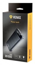 Yenkee YPB 3010 Power Bank - 30000mAh Mobil / Kommunik&aacute;ci&oacute; / Smart - Powerbank / K&uuml;lső akkumul&aacute;tor &eacute;s t&ouml;ltő - 367268