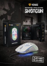 Yenkee YMS 3030WE SHOTGUN Gamer eg&eacute;r - feh&eacute;r Iroda &eacute;s sz&aacute;m&iacute;t&aacute;stechnika - Eg&eacute;r - Vezet&eacute;kes eg&eacute;r - 367259
