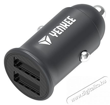 Yenkee YAC 2012 Mini USB aut&oacute;s t&ouml;ltő 4A Aut&oacute;hifi / Aut&oacute; felszerel&eacute;s - Aut&oacute;s t&ouml;ltő / szivargy&uacute;jt&oacute; adapter - 376899
