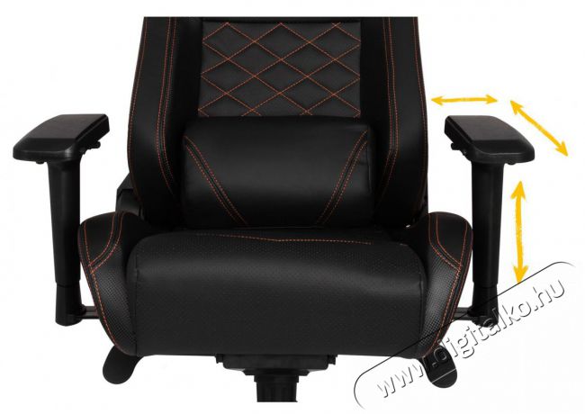 Yenkee YGC 200BK FORSAGE XL gaming sz&eacute;k H&aacute;ztart&aacute;s / Otthon / K&uuml;lt&eacute;r - Egy&eacute;b h&aacute;ztart&aacute;si term&eacute;k - 376923