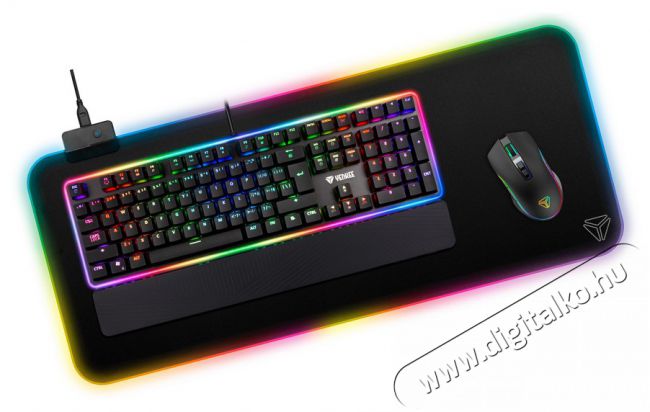 Yenkee YPM 3006 RGB gamer eg&eacute;rpad Iroda &eacute;s sz&aacute;m&iacute;t&aacute;stechnika - Eg&eacute;r - Eg&eacute;rpad - 376943