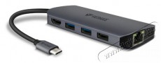 Yenkee YTC 081 Multiport USB-C HUB 8 az 1-ben eloszt&oacute; Iroda &eacute;s sz&aacute;m&iacute;t&aacute;stechnika - Notebook kieg&eacute;sz&iacute;tő - USB hub / eloszt&oacute; - 376960