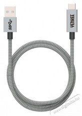 Yenkee YCU 311 GY USB-A - USB-C adatk&aacute;bel Mobil / Kommunik&aacute;ci&oacute; / Smart - Mobiltelefon kieg&eacute;sz&iacute;tő / tok - K&aacute;bel / &aacute;talak&iacute;t&oacute; - 379383