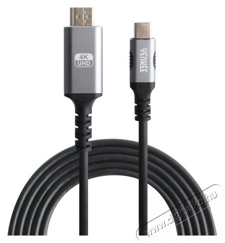 Yenkee YCU 430 USB-C - HDMI adatper k&aacute;bel Mobil / Kommunik&aacute;ci&oacute; / Smart - Mobiltelefon kieg&eacute;sz&iacute;tő / tok - K&aacute;bel / &aacute;talak&iacute;t&oacute; - 379382