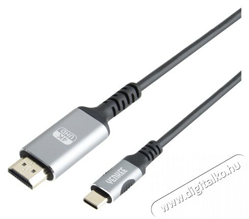 Yenkee YCU 430 USB-C - HDMI adatper k&aacute;bel Mobil / Kommunik&aacute;ci&oacute; / Smart - Mobiltelefon kieg&eacute;sz&iacute;tő / tok - K&aacute;bel / &aacute;talak&iacute;t&oacute; - 379382
