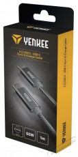 Yenkee YCU C101 SR k&aacute;bel USB C-C 2.0/ 1m Iroda &eacute;s sz&aacute;m&iacute;t&aacute;stechnika - Sz&aacute;m&iacute;t&oacute;g&eacute;p tartoz&eacute;k - USB k&aacute;bel - 400821