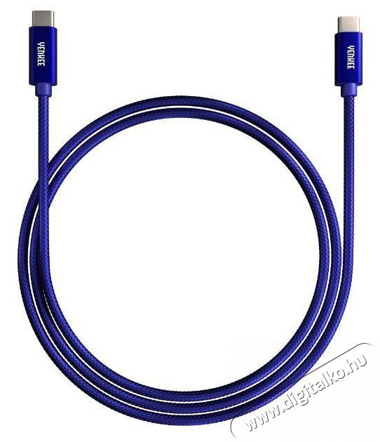 Yenkee YCU C102 BE k&aacute;bel USB C-C 2.0/ 2m Iroda &eacute;s sz&aacute;m&iacute;t&aacute;stechnika - Sz&aacute;m&iacute;t&oacute;g&eacute;p tartoz&eacute;k - USB k&aacute;bel - 400822