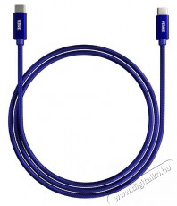 Yenkee YCU C102 BE k&aacute;bel USB C-C 2.0/ 2m Iroda &eacute;s sz&aacute;m&iacute;t&aacute;stechnika - Sz&aacute;m&iacute;t&oacute;g&eacute;p tartoz&eacute;k - USB k&aacute;bel - 400822