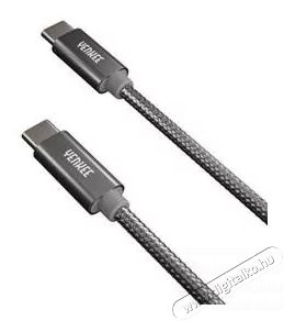 Yenkee YCU C102 SR k&aacute;bel USB C-C 2.0/ 2m Tv kieg&eacute;sz&iacute;tők - K&aacute;bel / csatlakoz&oacute; - USB k&aacute;bel - 400825