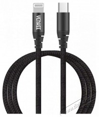 Yenkee YCU 631 MFi BK USB C/lightning 1m Mobil / Kommunik&aacute;ci&oacute; / Smart - Mobiltelefon kieg&eacute;sz&iacute;tő / tok - K&aacute;bel / &aacute;talak&iacute;t&oacute; - 400815