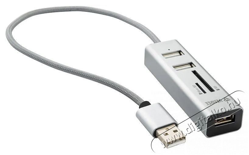 Yenkee YHC 101SR USB COMBO HUB+reader&nbsp;&nbsp; Fot&oacute;-Vide&oacute; kieg&eacute;sz&iacute;tők - K&aacute;bel - USB k&aacute;bel - 400828