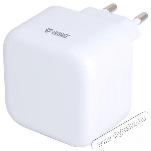 Yenkee YAC 2133 Dual USB C charger 36W Mobil / Kommunik&aacute;ci&oacute; / Smart - Mobiltelefon kieg&eacute;sz&iacute;tő / tok - H&aacute;l&oacute;zati-, aut&oacute;s t&ouml;ltő - 451722