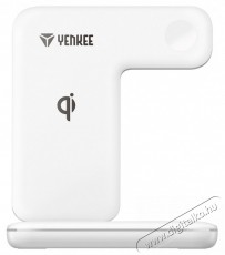 Yenkee YAC 5301 WH 3v1 t&ouml;ltő&aacute;llom&aacute;s Qi Mobil / Kommunik&aacute;ci&oacute; / Smart - Mobiltelefon kieg&eacute;sz&iacute;tő / tok - Kieg&eacute;sz&iacute;tő - 476560