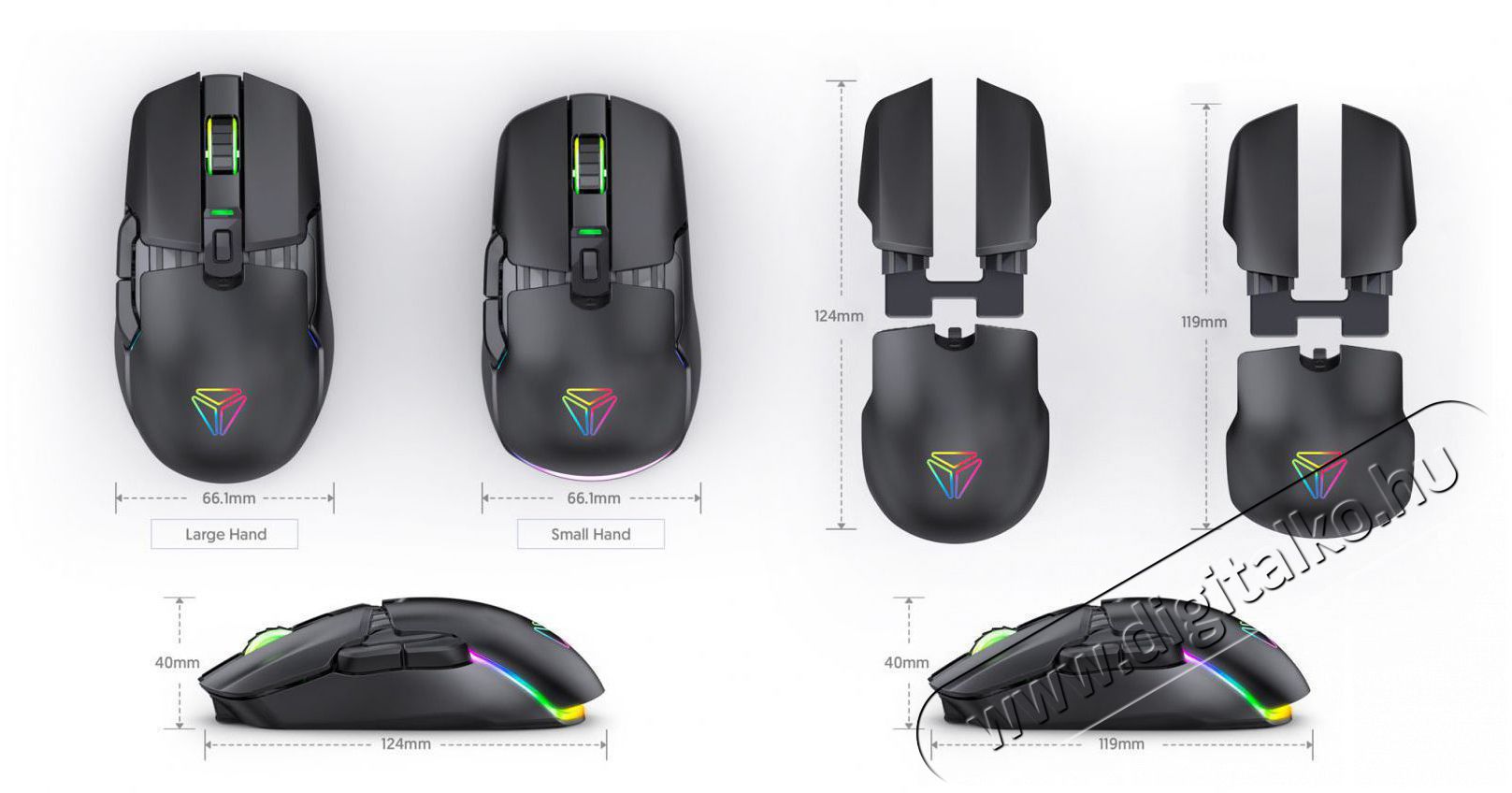 Yenkee YMS 3600YW Marksman Gamer eg&eacute;r Iroda &eacute;s sz&aacute;m&iacute;t&aacute;stechnika - Eg&eacute;r - Vezet&eacute;kes eg&eacute;r - 493030
