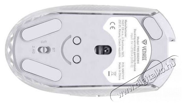 Yenkee YMS 3002WE AURA Gaming eg&eacute;r WL Iroda &eacute;s sz&aacute;m&iacute;t&aacute;stechnika - Eg&eacute;r - Vezet&eacute;k n&eacute;lk&uuml;li eg&eacute;r - 493414