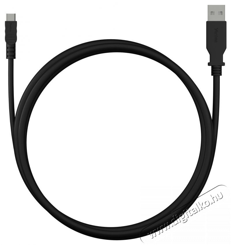 Yenkee YCU 010 BK USB A / miniUSB 1,5m Tv kieg&eacute;sz&iacute;tők - K&aacute;bel / csatlakoz&oacute; - USB k&aacute;bel - 495026