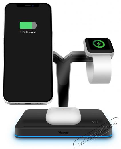 Yenkee YAC 5320 MagSafe t&ouml;ltő&aacute;llom&aacute;s Mobil / Kommunik&aacute;ci&oacute; / Smart - Mobiltelefon kieg&eacute;sz&iacute;tő / tok - H&aacute;l&oacute;zati-, aut&oacute;s t&ouml;ltő - 495006