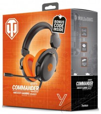 Yenkee YHP WT300 COMMANDER World of Tanks Audio-Video / Hifi / Multim&eacute;dia - F&uuml;l &eacute;s Fejhallgat&oacute;k - Fejhallgat&oacute; mikrofonnal / headset - 519281