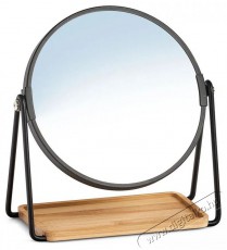Zeller asztali kozmetikai tükör, 2× nagyítás, fekete, bambusz - Szépségápolás / Egészség - Tükör - 512594