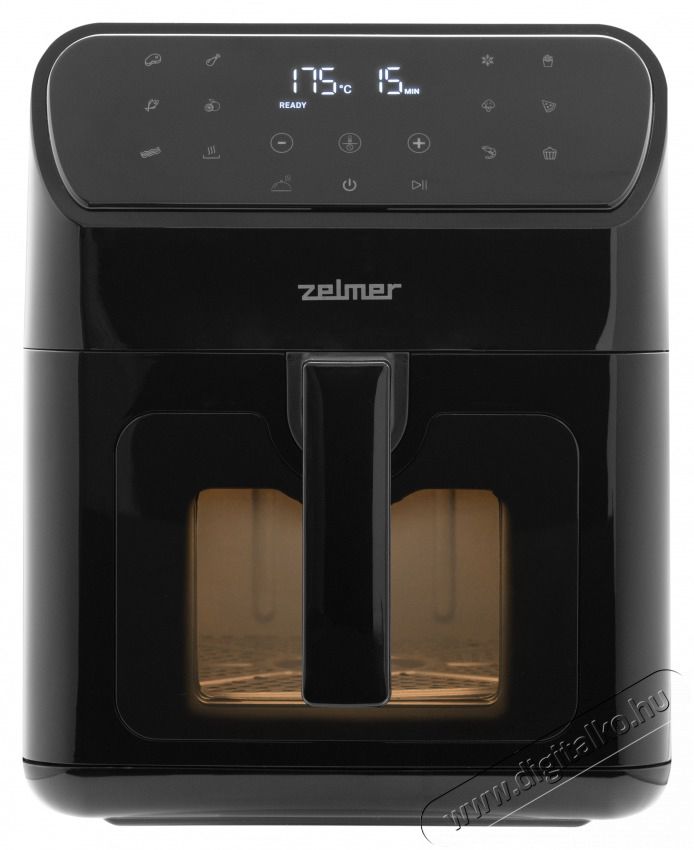 Zelmer Air fryer Air Fryer ZAF6500 NEW Konyhai term&eacute;kek - Konyhai kisg&eacute;p (s&uuml;t&eacute;s / főz&eacute;s / hűt&eacute;s / &eacute;telk&eacute;sz&iacute;t&eacute;s) - L&eacute;gkever&eacute;ses főzőg&eacute;p / elektromos kukta / multifunkci&oacute;s s&uuml;tő - 499842