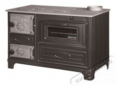 Zinas ZN 305 fekete sparhelt Konyhai term&eacute;kek - S&uuml;tő-főzőlap, tűzhely (szabadon&aacute;ll&oacute;) - G&aacute;ztűzhely (szabadon&aacute;ll&oacute;) - 458788