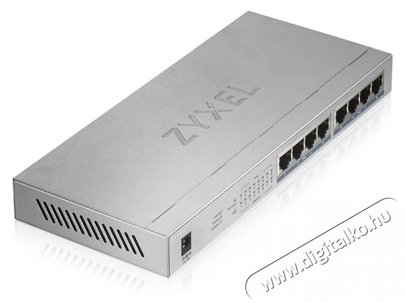 Zyxel GS1008-HP 8port Gigabit LAN Nem menedzselhető PoE+ Switch Iroda &eacute;s sz&aacute;m&iacute;t&aacute;stechnika - H&aacute;l&oacute;zat - Switch - 392889