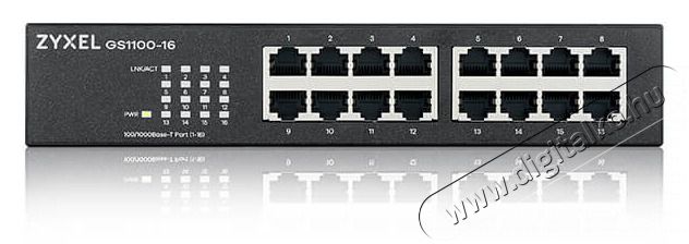 Zyxel GS1100-16 v3 16port 10/100/1000Mbps LAN Switch Iroda &eacute;s sz&aacute;m&iacute;t&aacute;stechnika - H&aacute;l&oacute;zat - Switch - 392884
