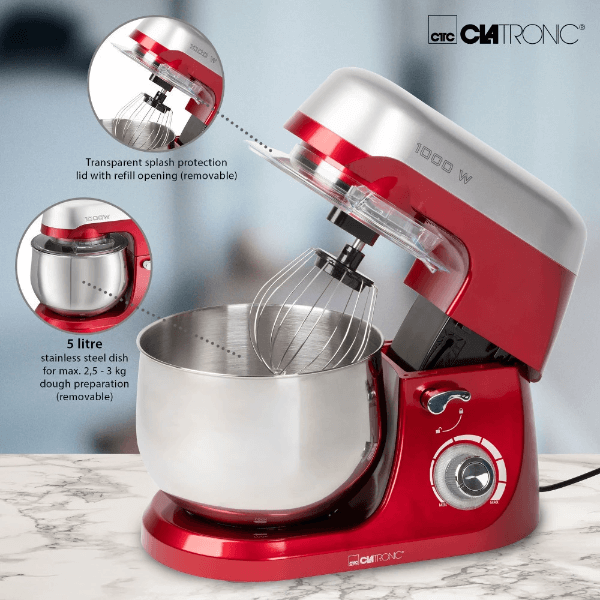 Clatronic KM 3709 piros konyhai robotgép